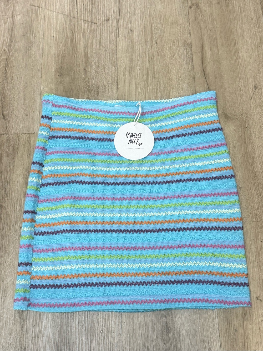 Princess Polly Rick Rack Detail Skirt Women's Size 10
Mini Blue